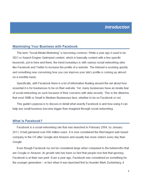 Maximizing Your Business With Facebook - Image 3