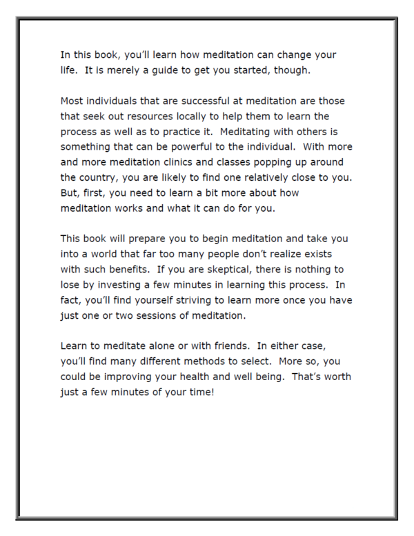Meditation: The Guide To Self Enlightenment - Image 5